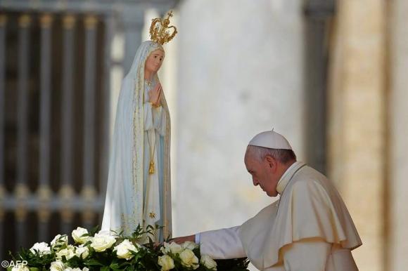 El Papa Francisco en el Centenario de la Virgen de Fátima